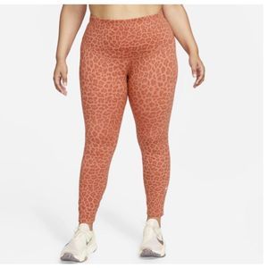 NIKE Women's High-Waisted Printed Leggings Plus Size 2XL NWT